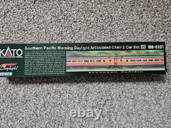 Kato'n' Gauge 106-6301 Ensemble de 2 voitures articulées Southern Pacific Morning Daylight