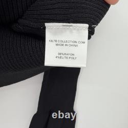 Kilte Collection Nelly Ensemble haut à manches longues et pantalon large noir 3 L/XL 610 $