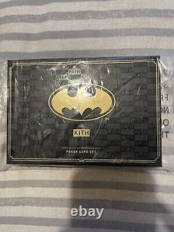 Kith x Batman Ensemble de deux paquets de cartes à jouer