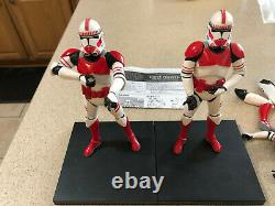Kotobukiya Artfx + Star Wars Shock Trooper Échelle 1/10 Lot De Deux Statue Set