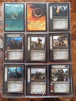 LE SEIGNEUR DES ANNEAUX LOTR ccg Les Deux Tours ensemble complet 365 cartes qualité Mint 2002