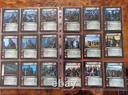 LE SEIGNEUR DES ANNEAUX LOTR ccg Les Deux Tours ensemble complet 365 cartes qualité Mint 2002