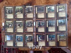 LE SEIGNEUR DES ANNEAUX LOTR ccg Les Deux Tours ensemble complet 365 cartes qualité Mint 2002