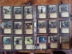 LE SEIGNEUR DES ANNEAUX LOTR ccg Les Deux Tours ensemble complet 365 cartes qualité Mint 2002