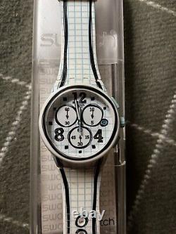 LOT DE 16 montres Swatch designer avec étuis, ensemble vintage collectible