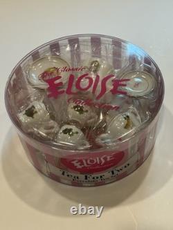 La collection classique ELOISE Service à thé en porcelaine pour deux personnes