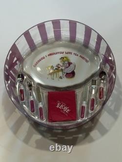 La collection classique ELOISE Service à thé en porcelaine pour deux personnes