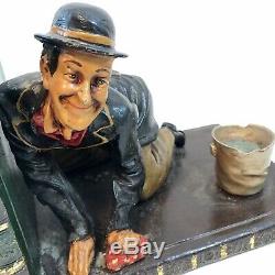 Laurel Et Hardy Unique Jeu De Deux Bookends Très Rares 12,5 Longueur Et 9 Haut