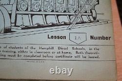 Le Hemphill Diesel École D'ingénieurs Notes Verbales Et Sketches Lot Ensemble De Deux