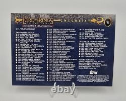 Le Seigneur des anneaux : Les Deux Tours – Édition mise à jour – Cartes à collectionner et classeur Topps