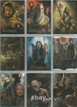 Lord Of The Rings Deux Tours Rare Hobby Japon 9 Cartes Promo Set