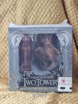 Lord Of The Rings -the Two Towers Ensemble Étendu DVD Collector + Figure Gollum