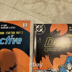 Lot Batman : Année Deux de Todd McFarlane, série complète n° 1 à 4, Detective Comics n° 575 à 578