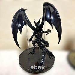Lot de 2 figurines Equal=Arts : Dragon Noir aux Yeux Rouges et Magicienne des Ténèbres