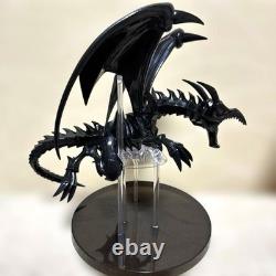 Lot de 2 figurines Equal=Arts : Dragon Noir aux Yeux Rouges et Magicienne des Ténèbres