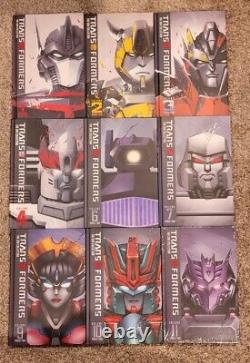 Lot de Transformers Phase Deux ? 1, 2, 3, 4, 6, 7, 9, 10, 11 ? Set de Comics IDW