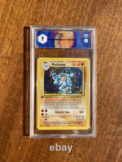 Machamp 8/102 1ère Édition Holo Grade 9 Ensemble de Démarrage à Deux Joueurs