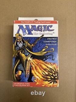 Magic The Gathering Ensemble d'Introduction pour Deux Joueurs 1996 Complet UK Européen Rare