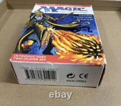 Magic The Gathering Ensemble d'Introduction pour Deux Joueurs 1996 Complet UK Européen Rare