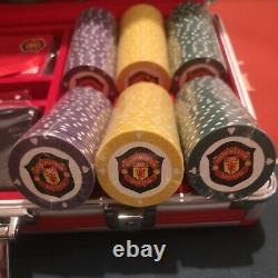 Manchester United Jeu De Poker 300pc Très Rare