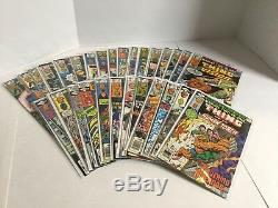 Marvel Two-in-one 72 8-90 Edition Lot Set Run Marvel Comics A46
