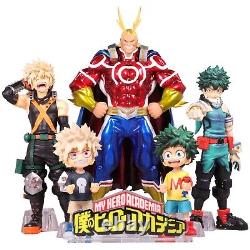 Mon héros Academia Ichiban kuji Deux Ensemble de figurines Aspiration Deku Bakugo All Might