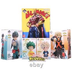 Mon héros Academia Ichiban kuji Deux Ensemble de figurines Aspiration Deku Bakugo All Might