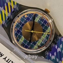 Montre vintage SWATCH Tailleur GM109 rare de 1992, collection boîte, ensemble complet, neuve