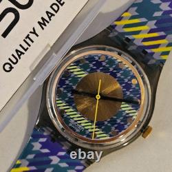 Montre vintage SWATCH Tailleur GM109 rare de 1992, collection boîte, ensemble complet, neuve