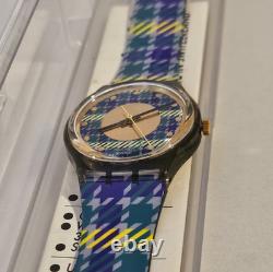 Montre vintage SWATCH Tailleur GM109 rare de 1992, collection boîte, ensemble complet, neuve