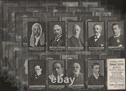 Murray-ensemble complet-Politiciens éminents 1909 (avec cartes M50 en deux forces)