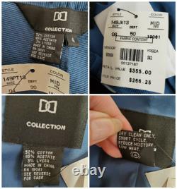NWT Doncaster DD Collection Ensemble Femme 2 Pièces Pantalon & Blazer Teal Taille 4-6