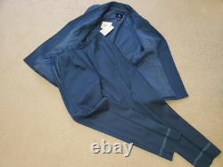 NWT Doncaster DD Collection Ensemble Femme 2 Pièces Pantalon & Blazer Teal Taille 4-6