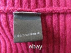 Neiman Marcus La Collection Cachemire Pull/Pantalon Rose Taille S