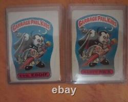 Nick le méchant et Eddie le diabolique Os1 Gpk (ensemble de deux cartes) 1985