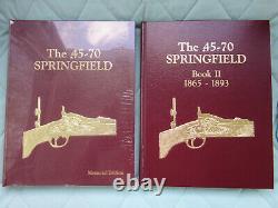 Nos Two Book Set Of The 45-70 Springfield Trapdoor Par Al Frasca