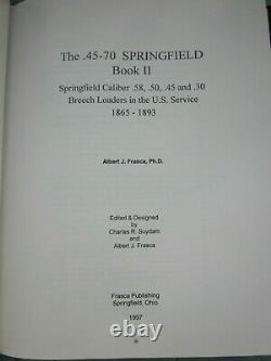 Nos Two Book Set Of The 45-70 Springfield Trapdoor Par Al Frasca