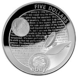 Nouveau Ra Mint 50e Anniversaire De L'alunissage Deux Set Coin