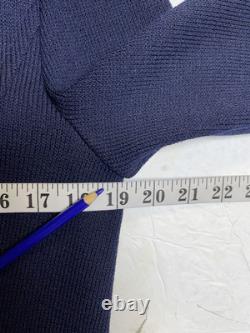 Nouvelle Collection St. John par Marie Gray Ensemble Deux Pièces Costume Pantalon Bleu Marine Poches
