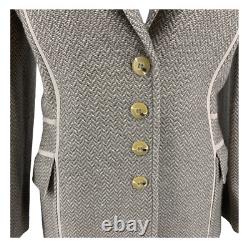 Nouvelle collection St. John ensemble jupe tricot Marie Gray taille 10 K618083 Terra Sand NWT