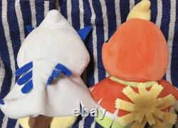 Peluche Pikachu Poncho Lugia et Peluche Pikachu Poncho Ho-Oh Set de deux Utilisé Japon