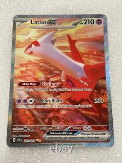 Pokémon Latias EX 239 Latios 203 Ensemble de cartes Surfing Sparks Holo SIR NM Près de Neuf