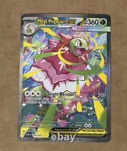 Pokémon Méga Meganium EX SIR 272/217 Heroes Ascendants en anglais, état neuf