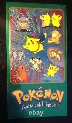 Pokemon Topps Chrome Supersize Series One & Two All 10 Jumbo Cards Ensemble Complet