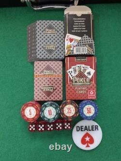 RARE ensemble de 300 jetons de poker 14 g Cartamundi comme Casino Royale James Bond Poker 007