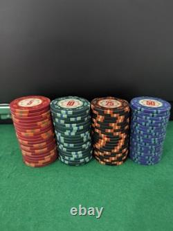 RARE ensemble de 300 jetons de poker 14 g Cartamundi comme Casino Royale James Bond Poker 007