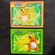 Raichu M008 & S008 Pokémon Ensemble De Cartes Agréables Lenticulaires Collectibles