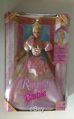Rapunzel 1997 Poupée Barbie Collection 17646 Et Prince Ken Deux Set Barbie