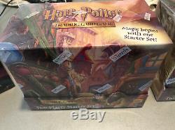 Rare! Harry Potter À Deux Joueurs Starter Set Box Nouveau Jeu De Cartes À Collectionner Affichage