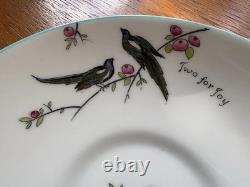 Rare ensemble de thé antique Paragon 'Deux pour la joie' fabriqué pour Son Altesse Royale la Princesse Elizabeth 1926